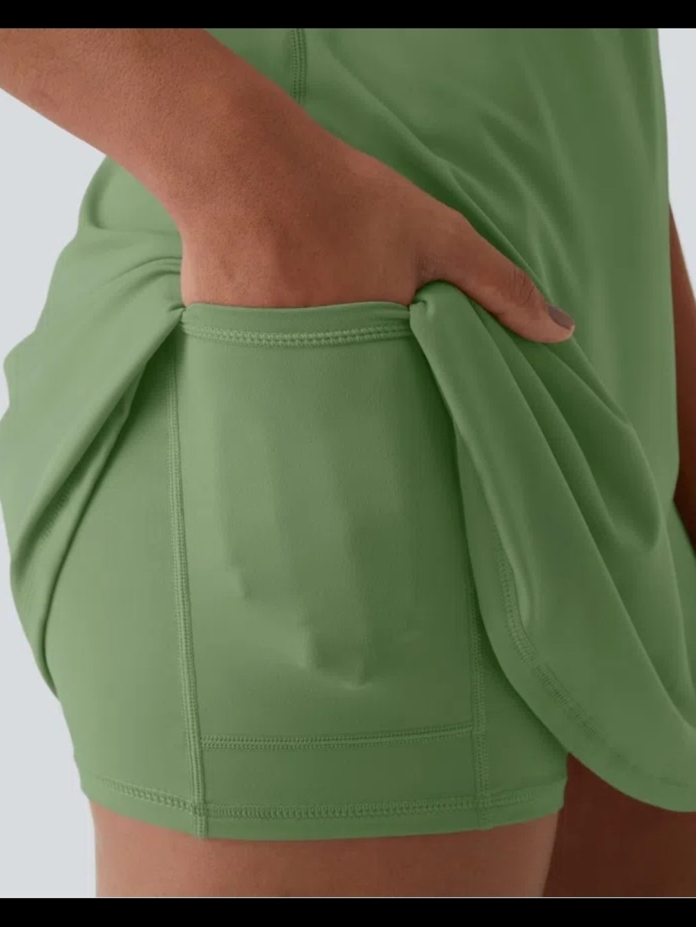 SoftlyZero™ Plush Active Tennis Dress-Easy Peezy Edition - Picture 3 of 6
